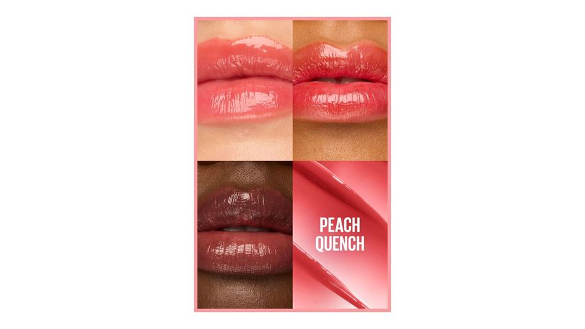 Maybelline New York Lifter Glaze Shea Yağı ve Hyalüronik Asit içeren Renkli Dudak Balmı 05 Peach Quench