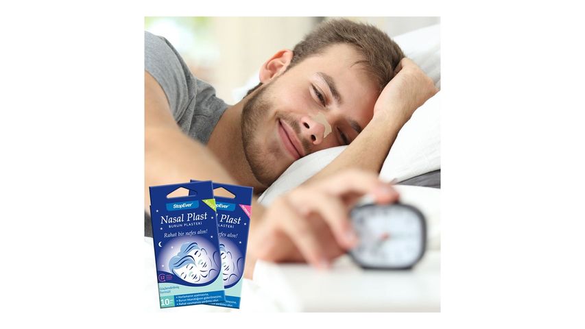 StopEver Nasal Plast Burun Bandı Normal Boy