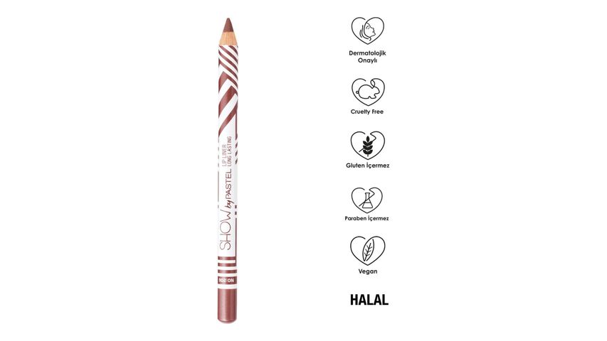 Show By Pastel Lip Liner - Dudak Kalemi 206