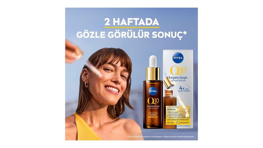 Nivea Q10 Kırışıklık Karşıtı Çift Etkili Serum 30 ml