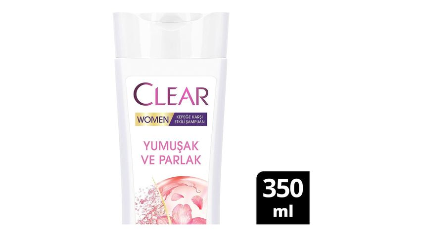 Clear Women Şampuan Yumuşak Parlak 350 ml