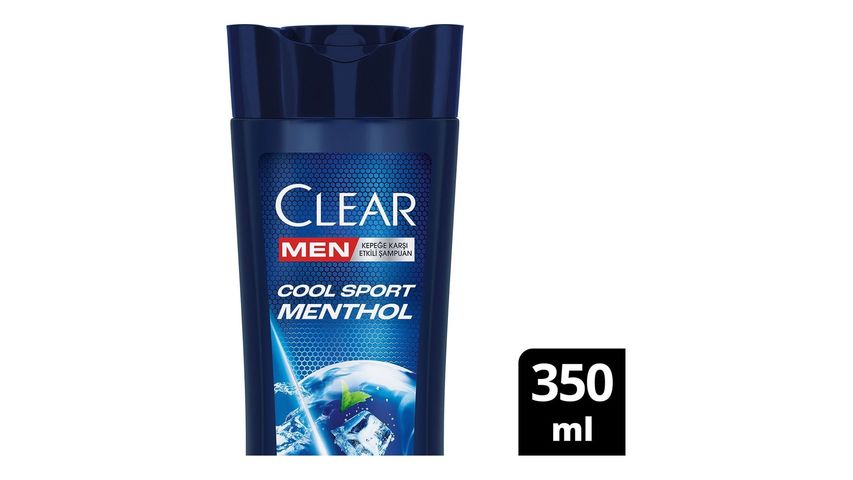 Clear Men Şampuan Cool Sport Menthol 350 ml