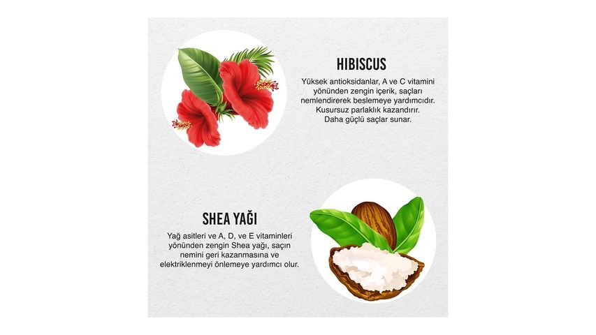 Urban Care Hibiscus Shea Butter Şampuan 250 ml & Durulanmayan Bakım Kremi 175 ml