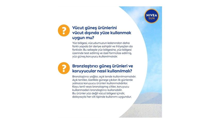 Nivea Sun 30 Factor High Protection Sun Cream 175 ml