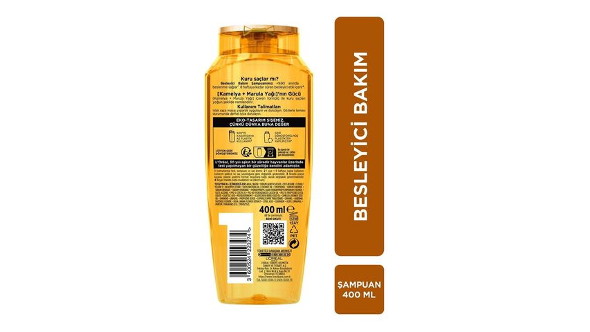 Elseve Mucizevi Yağ Besleyici Bakım Şampuanı 400 ml