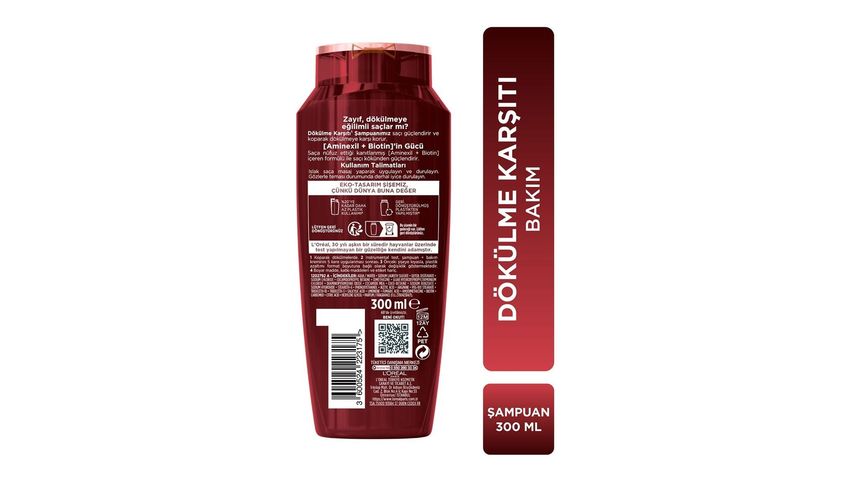 Elseve Komple Direnç Dökülme Karşıtı Bakım Şampuanı 300 ml