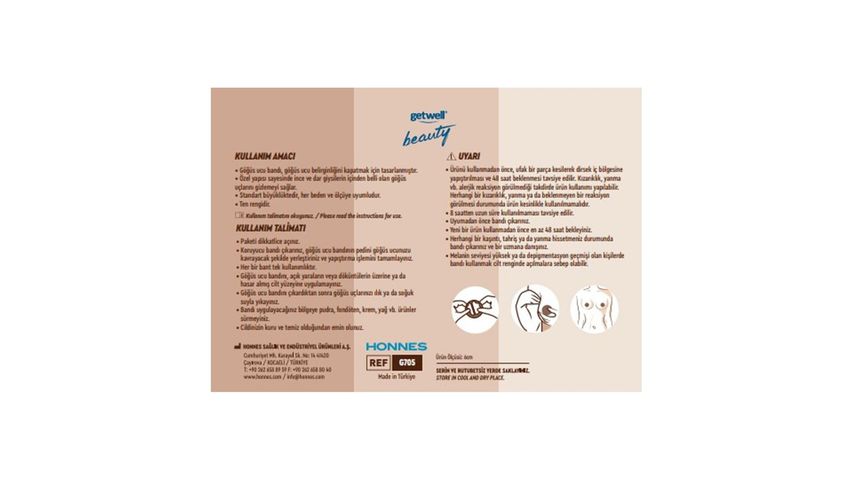 Getwell Nipple Concealment Tape