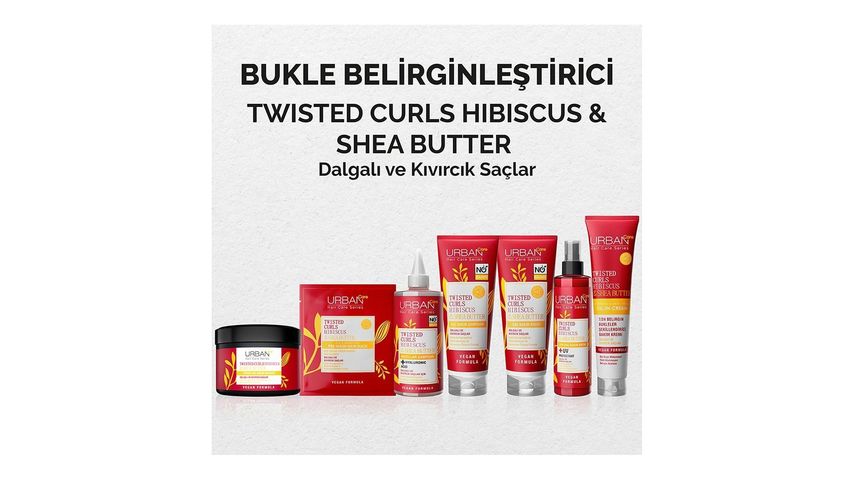 Urban Care Hibiscus Shea Butter Şampuan 250 ml & Durulanmayan Bakım Kremi 175 ml