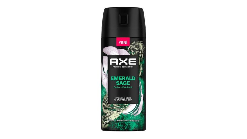 Axe Emerald Sage Sprey Deodorant 150 ml