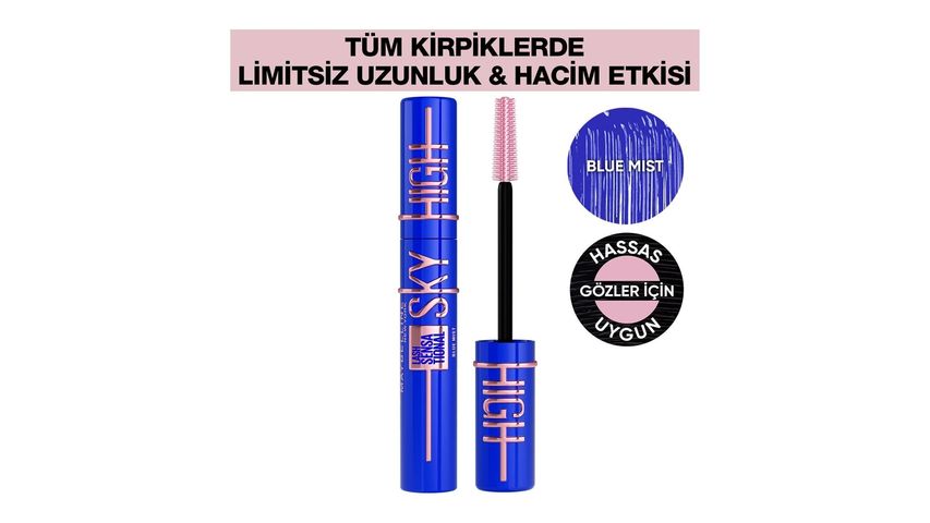 Maybelline New York Lash Sensational Sky High Blue Mist Maskara