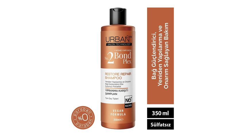 Urban Care Bond Plex No:2 Saç Bakım Şampuan 350 ml