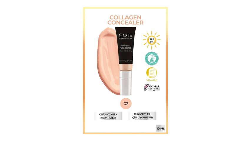Note Kolajen İçerikli Spf 20 Göz Altı Kapatıcısı 02