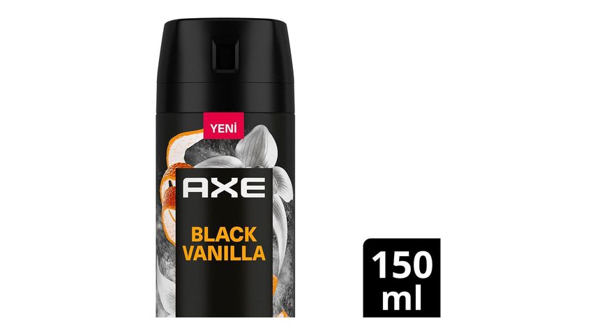 Axe Black Vanilla Sprey Deodorant 150 ml