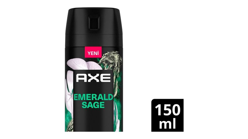 Axe Emerald Sage Sprey Deodorant 150 ml