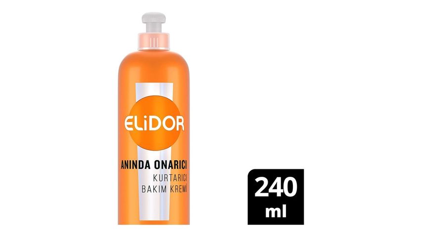 Elidor 7/24 Kurtarıcı Anında Onarıcı Yıpranmış Saçlar Saç Bakım Kremi 240 ml