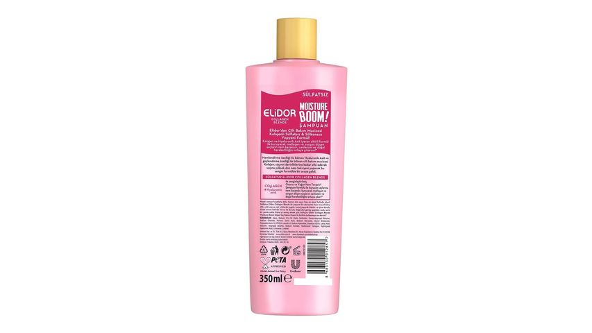 Elidor Sülfatsız Saç Bakım Şampuanı Moisture Boom 350 ml
