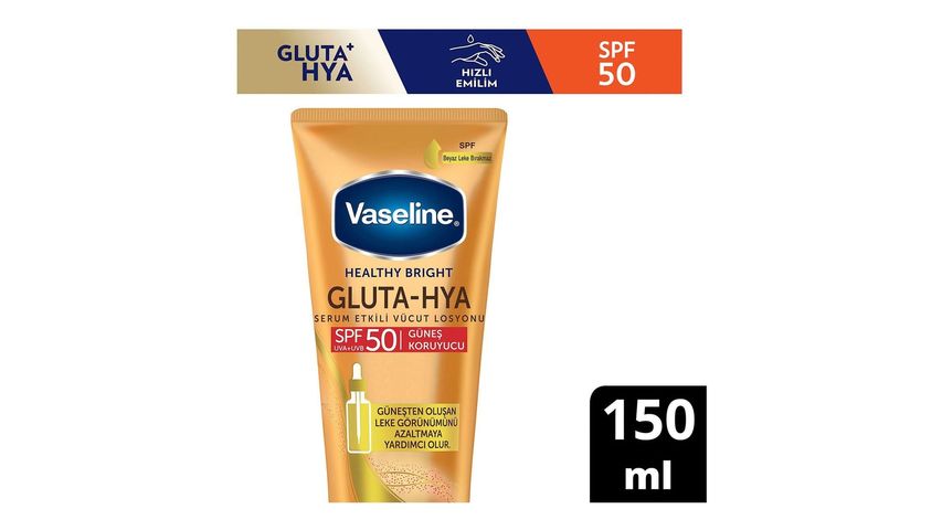 Vaseline Gluta-Hya SPF 50 Sunscreen Lotion 150 ml