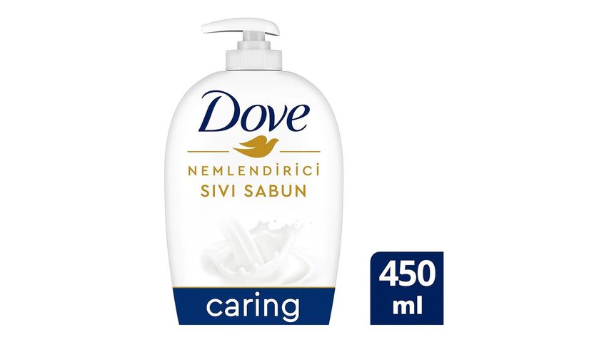 Dove Moisturizing Liquid Soap Caring 450 ml