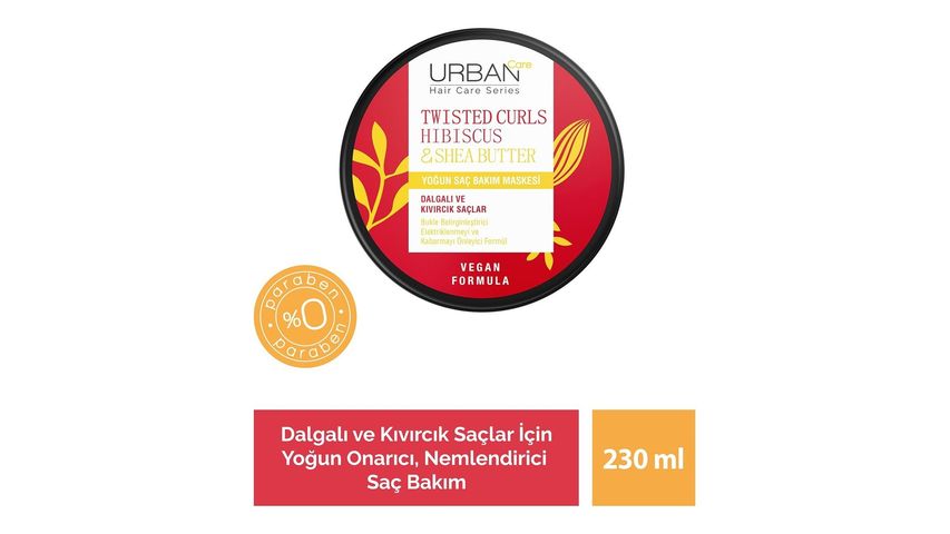 Urban Care Hibiscus & Shea Butter Yoğun Saç Bakım Maskesi 230 ml