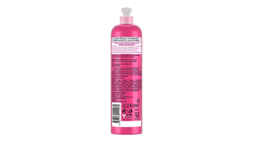 Elidor 7/24 Styling Care Cream Strong and Shiny 240 ml