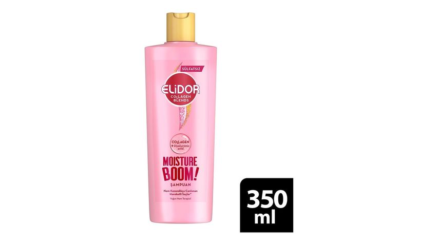 Elidor Sülfatsız Saç Bakım Şampuanı Moisture Boom 350 ml