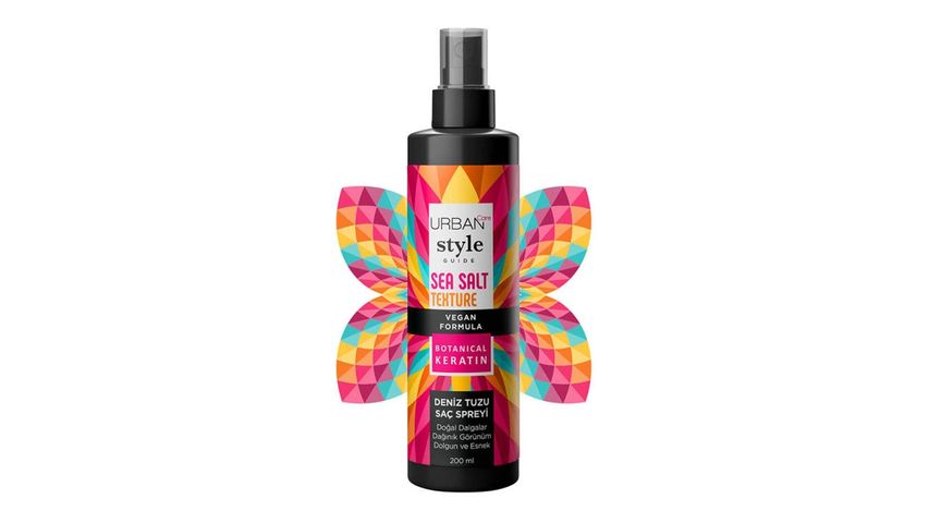 Urban Care Style Guide Deniz Tuzu Etkili Doğal Dalga Sağlayan Saç Spreyi 200 ml