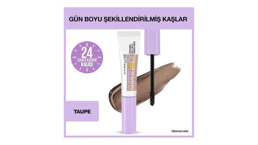 Maybelline New York Super Lock Brow Glue Brow Setting Mascara