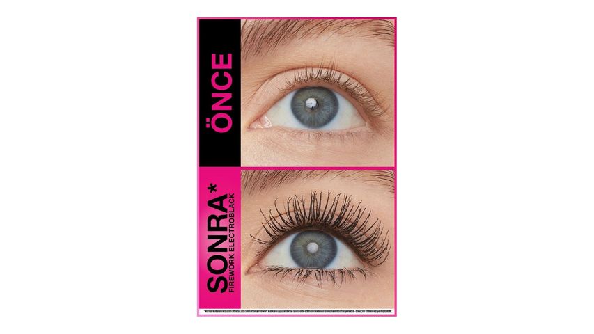 Maybelline Firework Electro Black Mascara