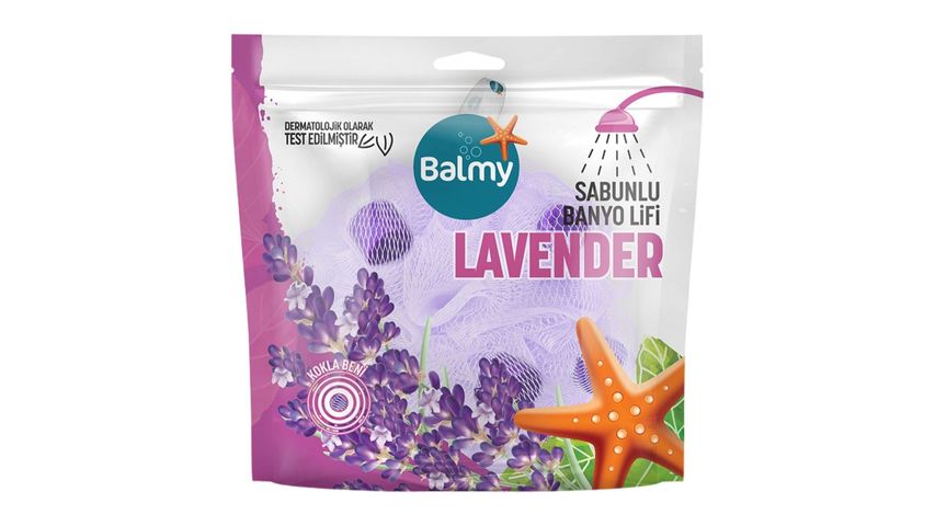 Balmy Lavender Soapy Bath Loofah
