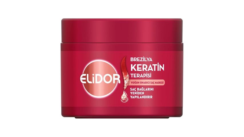 Elidor Yoğun Onarıcı Brezilya Keratin Terapisi Saç Bakım Maskesi 220 ml