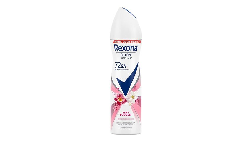 Rexona Sexy Bouquet Spray Deodorant for Women, Protection Against Sweat Odor 150 ml