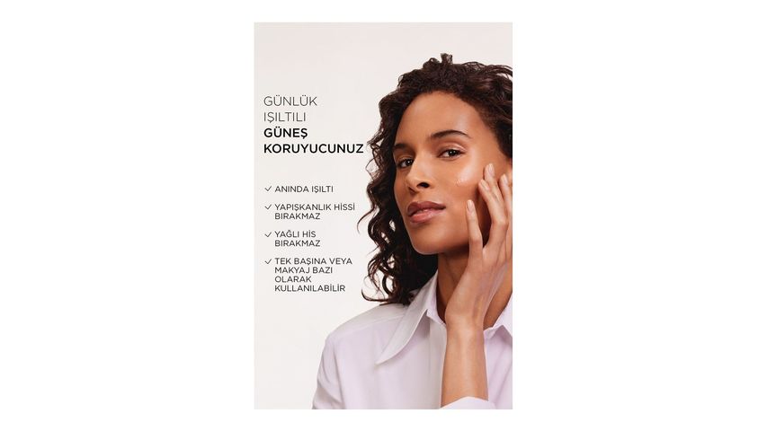 L’Oréal Paris Bright Reveal Tinted Fluid Facial Sunscreen Medium 50 ml