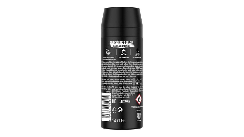 Axe Deodorant Sprey Black 150 ml