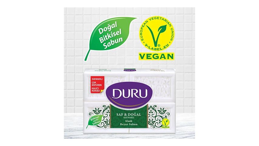 Duru Saf & Dogal Klasik Sabun 4 x 150 g