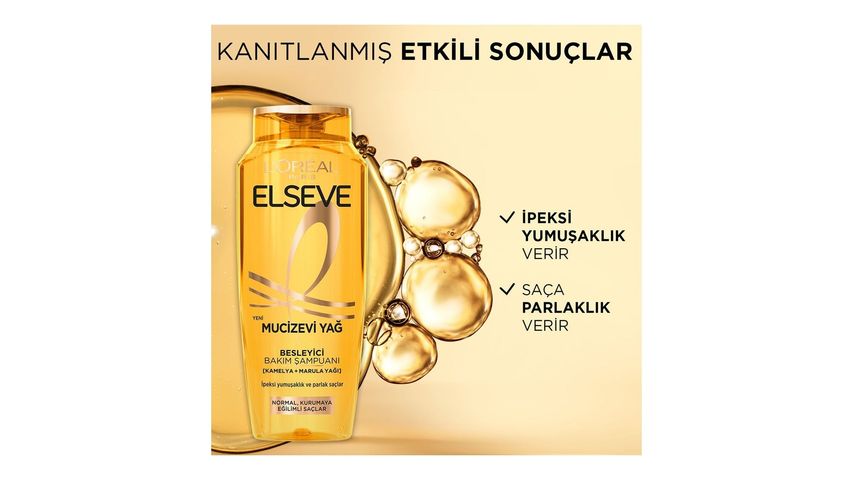 Elseve Mucizevi Yağ Besleyici Bakım Şampuanı 300 ml