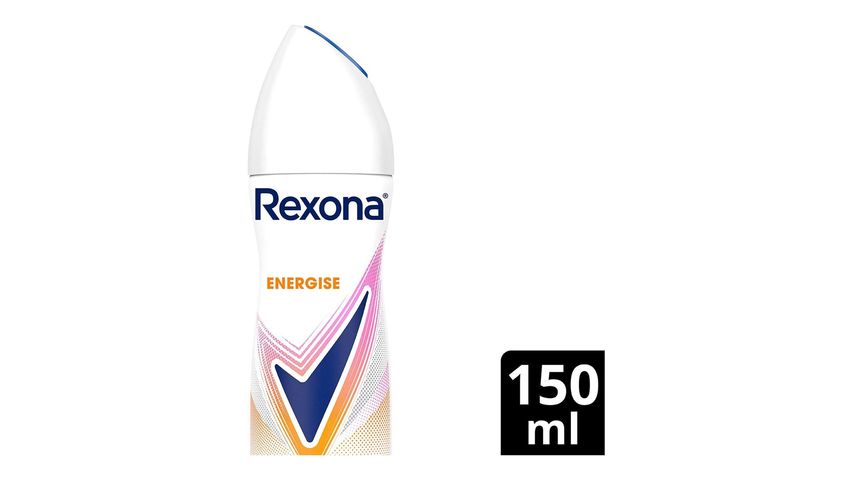 Rexona Women's Energise Bergamot & Green Apple Spray Deodorant 150 ml