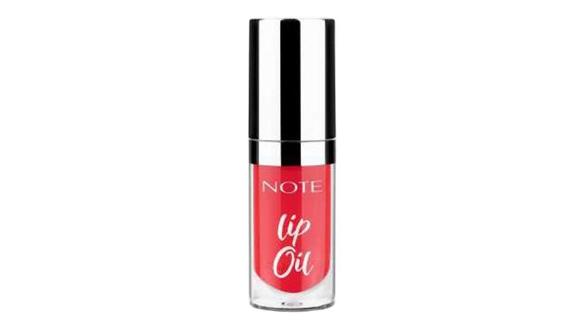 Note Cosmetics Lip Oil 40 Sugar Red Moisturizing & Glossy Lip Care Oil - Red
