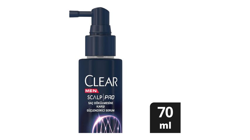 Clear Men Scalp Pro Saç Dökülmesine Karşı Güçlendirici Serum 70 ml