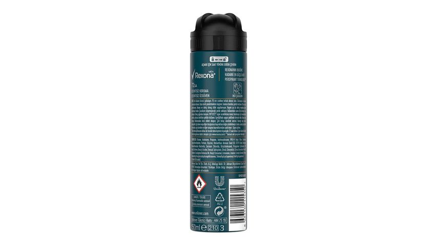 Rexona Men's Energise Bergamot & Amber Spray Deodorant 150 ml
