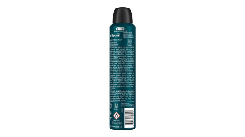 Rexona Men's Spray Deodorant Invisible Black & White 200 ml