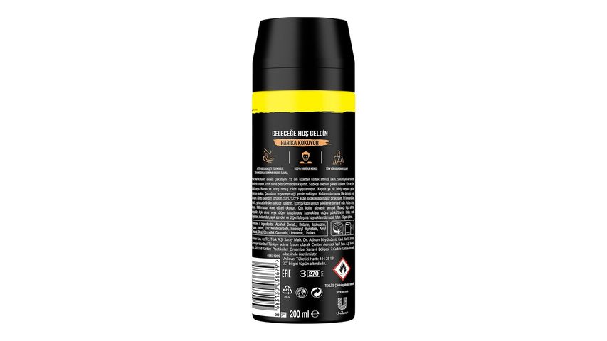 Axe Erkek Sprey Deodorant Dark Temptation XL 200 ml