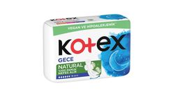 Kotex Natural Ultra Single Gece Hijyenik Ped 6'lı