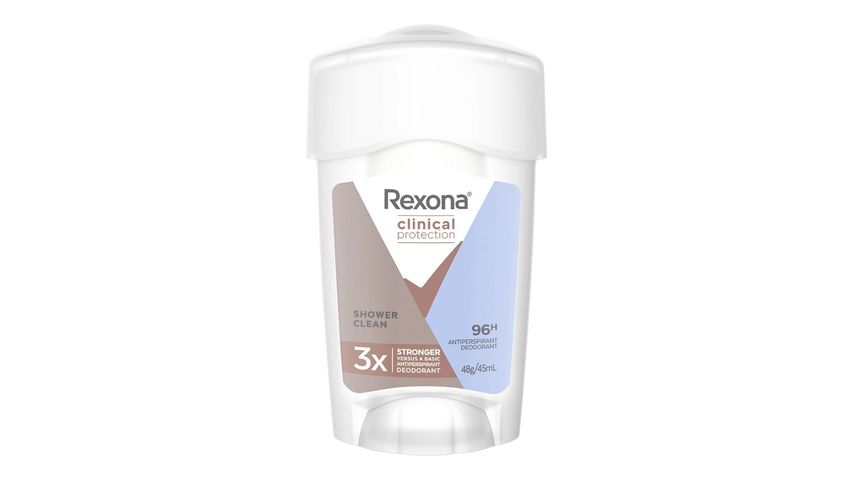 Rexona Clinical Protection Women's Stick Deodorant Shower Clean 45 ml