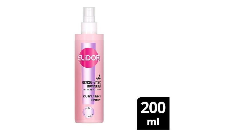Elidor Hair Rescue Spray Ultra Shine 200 ml