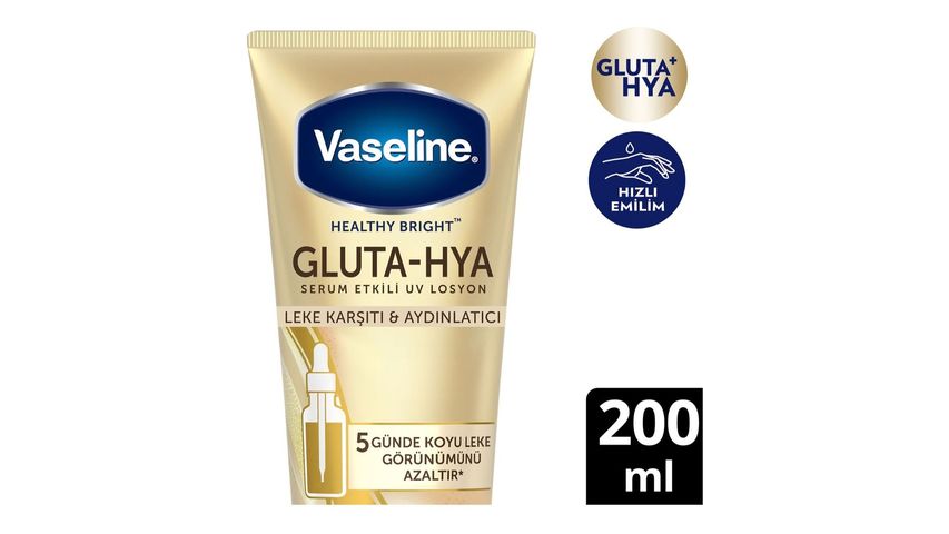 Vaseline Gluta Hya Serum Etkili UV Losyon 200 ml