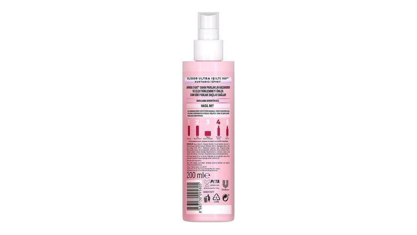 Elidor Hair Rescue Spray Ultra Shine 200 ml