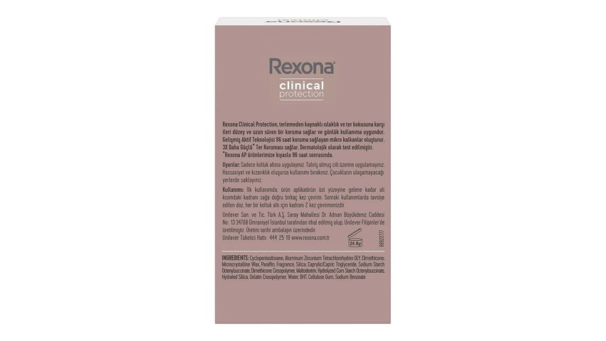 Rexona Clinical Protection Women's Stick Deodorant Shower Clean 45 ml