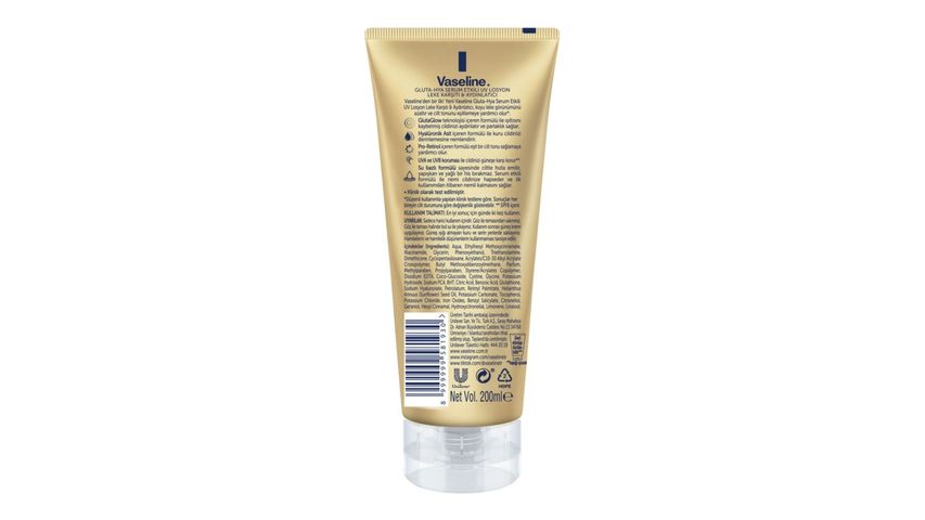 Vaseline Gluta Hya Serum Etkili UV Losyon 200 ml