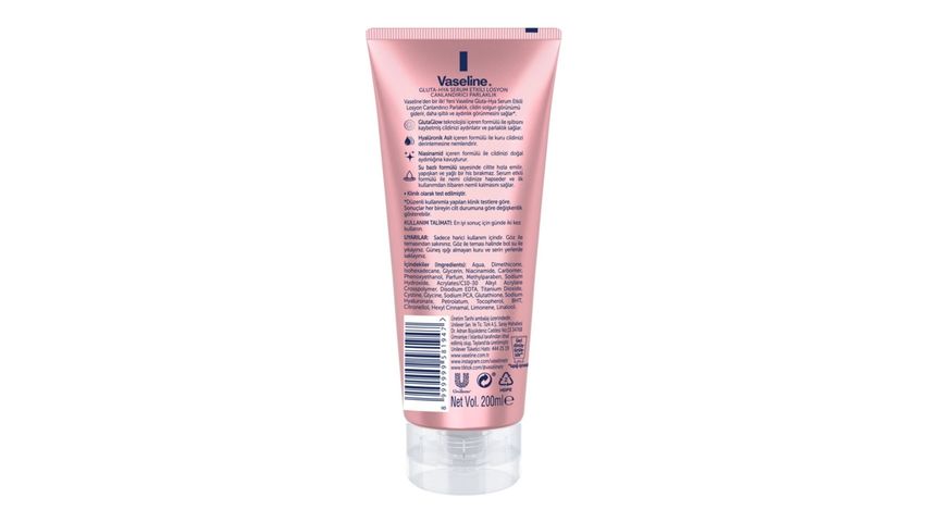 Vaseline Gluta Hya Serum Effect Lotion 200 ml