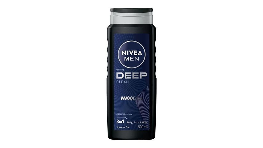 NIVEA MEN Deep Dimension Bath & Shower Gel 500 ml